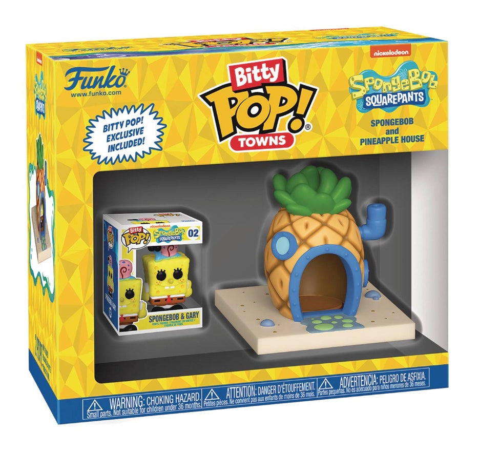 Funko Bitty Pop! Town Spongebob Squarepants - Spongebob at Home