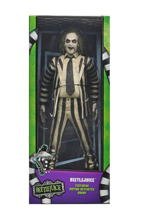 NECA Beetlejuice Figure - Striped Suit Beetlejuice 18