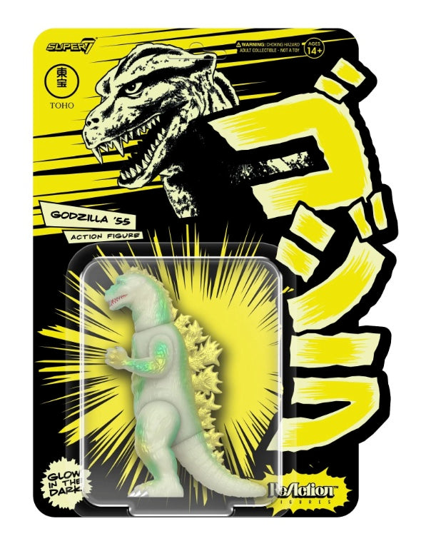 Super7 Toho ReAction Figure - Godzilla Day - Godzilla '55 (Glow)