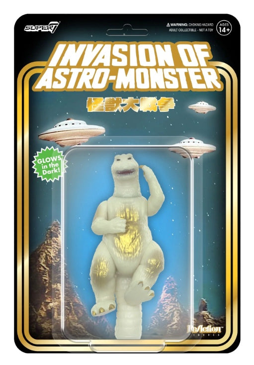 Super7 Toho ReAction Figure - Godzilla '65 - Victory Celebration (Glow)