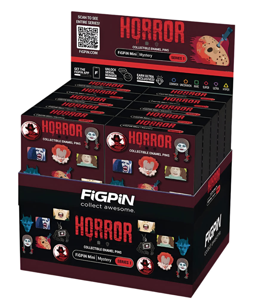 FiGPiN Horror Mystery Mini Pin Blind Box