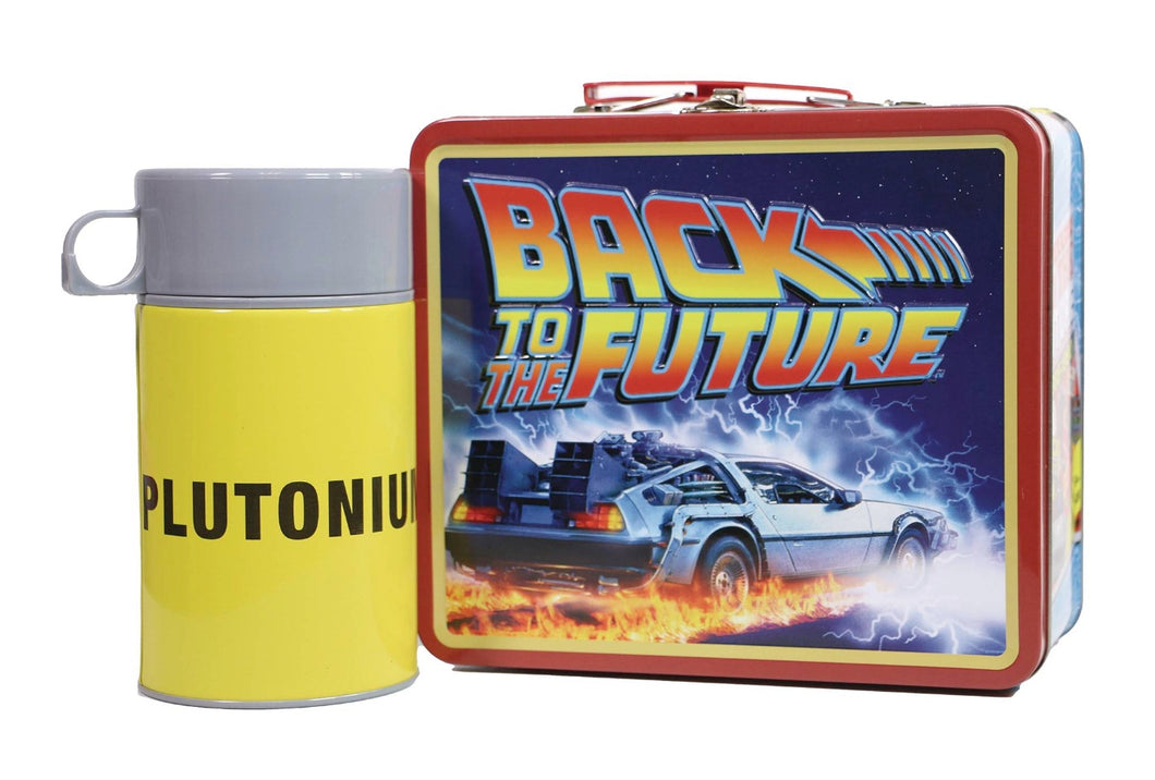 Back to the Future Lunch Box with Beverage Container