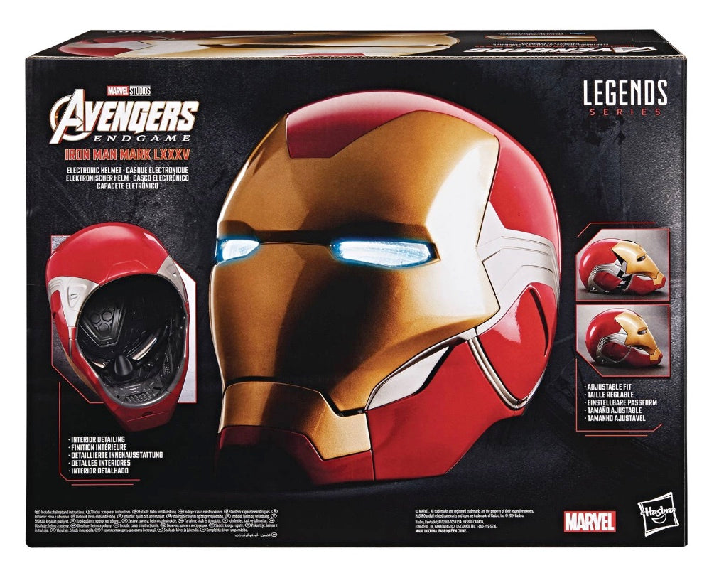 Marvel Studios Iron Man Legends Series Helmet - Mark LXXXV