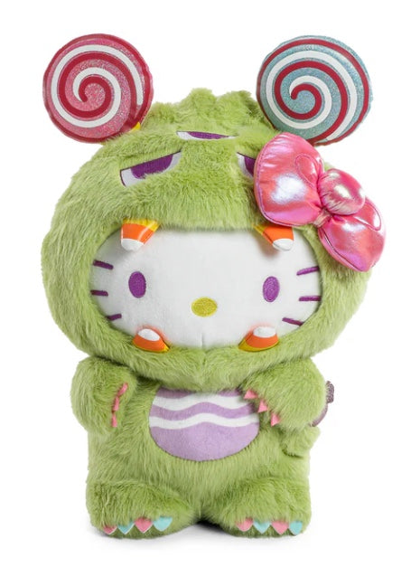 Hello Kitty Sweet Kaiju Green Plush