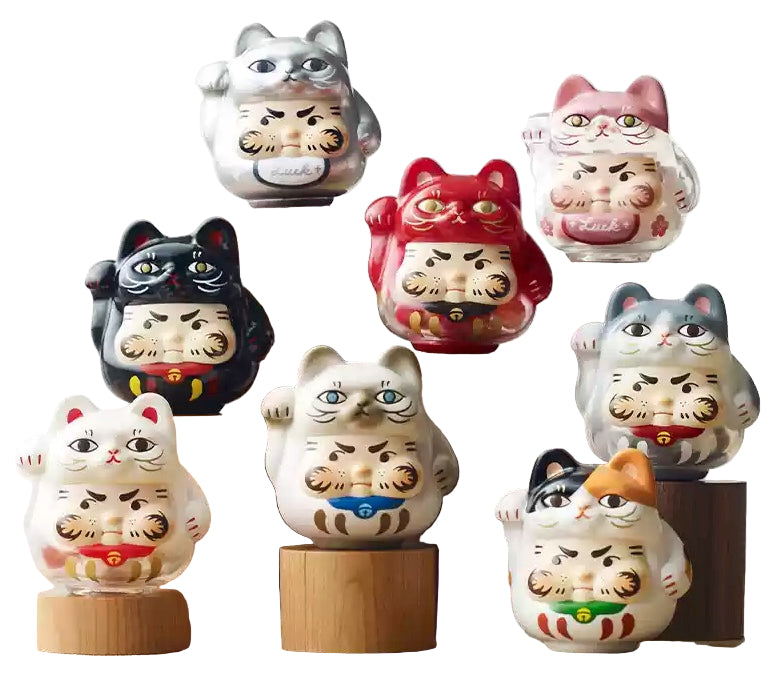 PP X MONSTER Lucky Kitten Daruma Blind Box