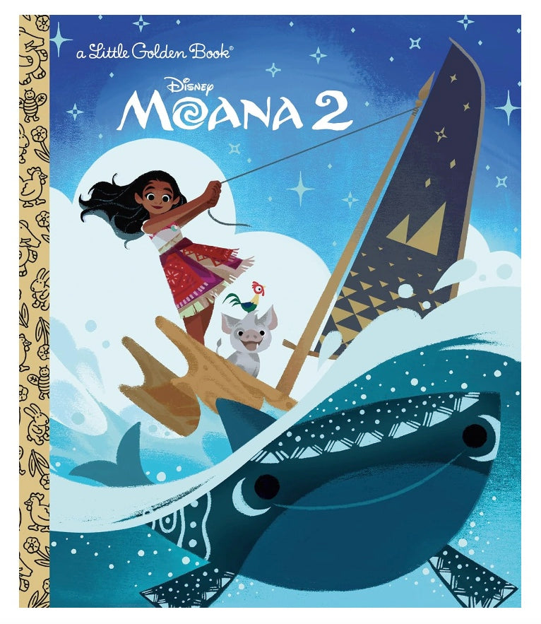 Little Golden Book Disney Moana 2