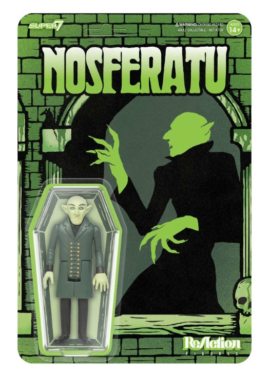 Super7 Nosferatu ReAction Figures - Nosferatu (Film Poster)