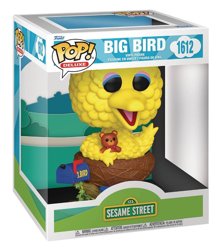 Funko Pop! Deluxe 1612 Sesame Street - Big Bird in Nest