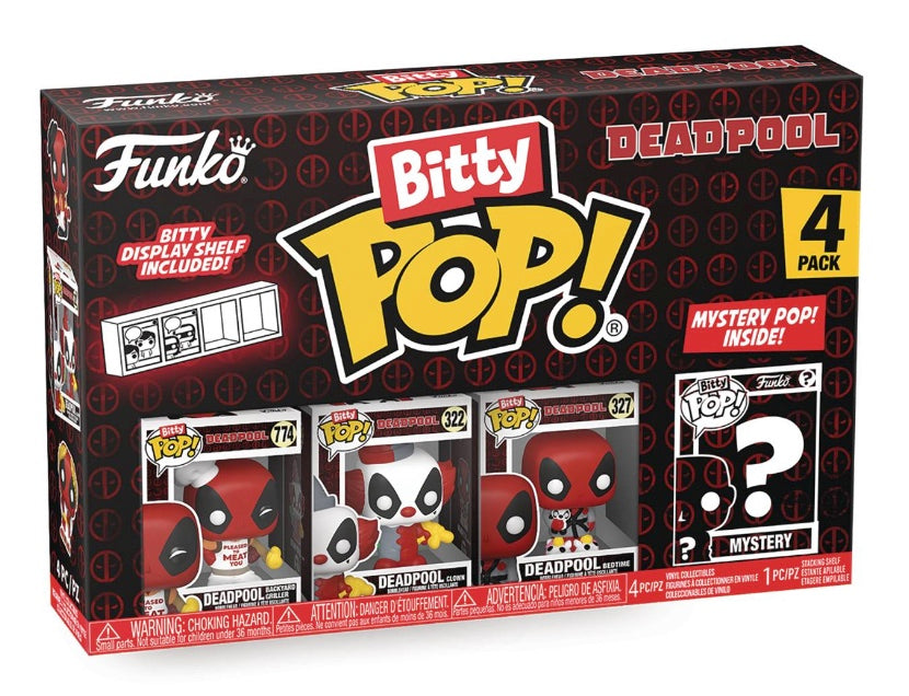 Funko Bitty Pop! Deadpool - Deadpool BBQ Master 4 Pack