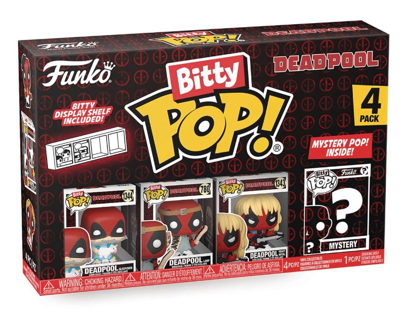 Funko Bitty Pop! Deadpool - Deadpool Sleepover 4 Pack