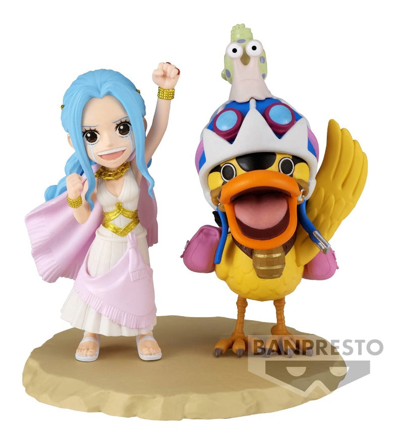 WCF (World Collectable Figure) One Piece Nefertari Vivi & Karoo Log Stories Figure