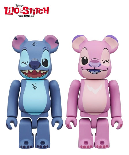 BE@RBRICK STITCH & ANGEL 100%  SET