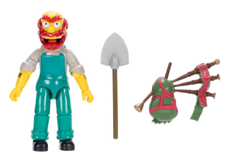 Jakks Pacific The Simpsons 5 inch Action Figure - Groundskeeper Willie