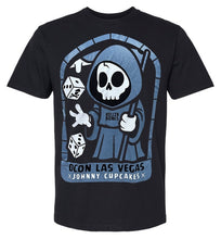 Load image into Gallery viewer, DesignerCon 2024 Johnny Cupcakes Rollin Bones Shirt
