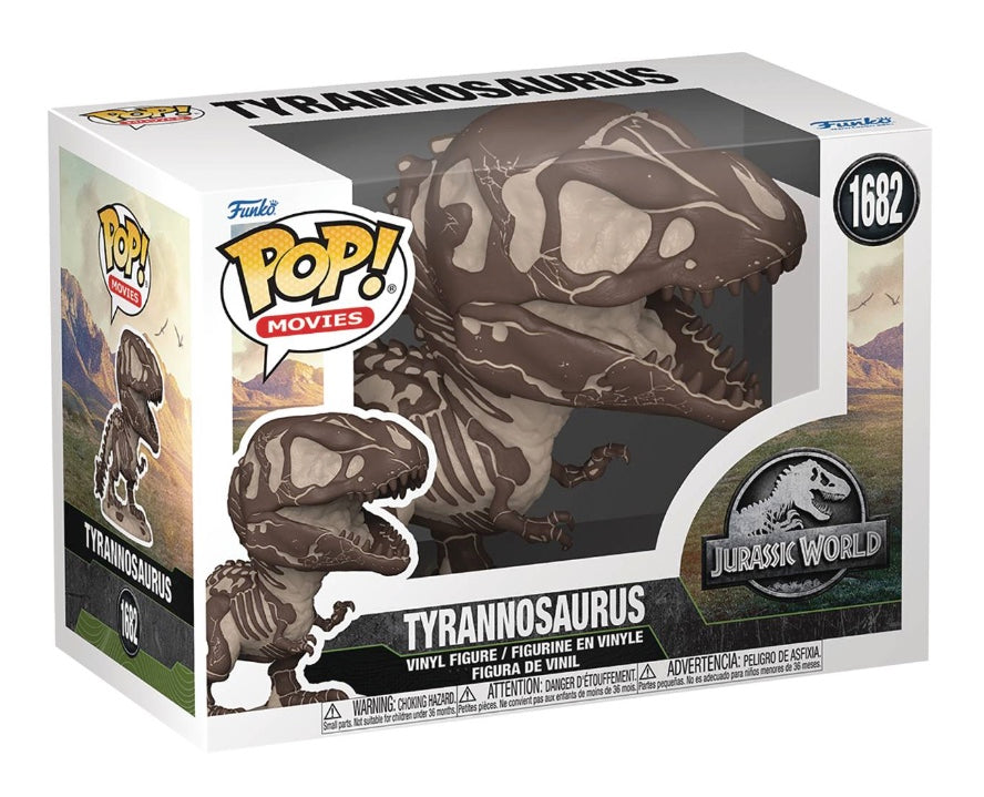 Funko Pop! Movies 1682 Jurassic Park - Tyranosaurus (Fossil)