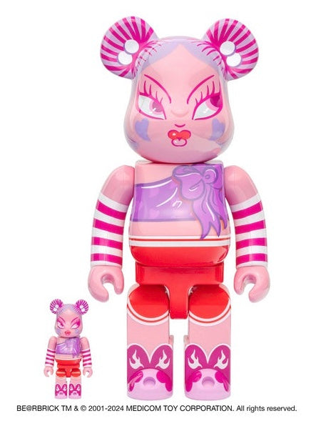 BE@RBRICK Fafi 100% & 400% Set – DesignerCon 2024