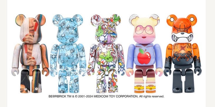 DesignerCon Artist Series 5 BE@RBRICK set 100% - DCON24