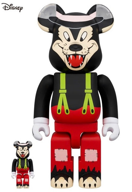 BE@RBRICK THE BIG BAD WOLF 100% & 400%