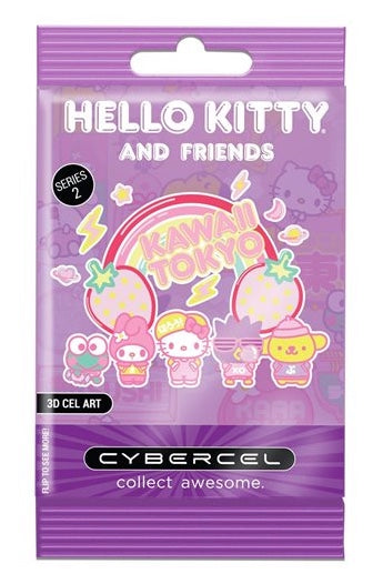 Cybercel Hello Kitty & Friends Kawaii Tokyo 3D Cel Art Trading Card