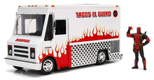 Load image into Gallery viewer, Jada Toys Hollywood Rides Deadpool Taco Truck
