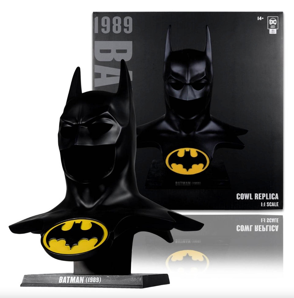 TMP/McFarlane Toys 1:1 1989 Scale Batman Cowl