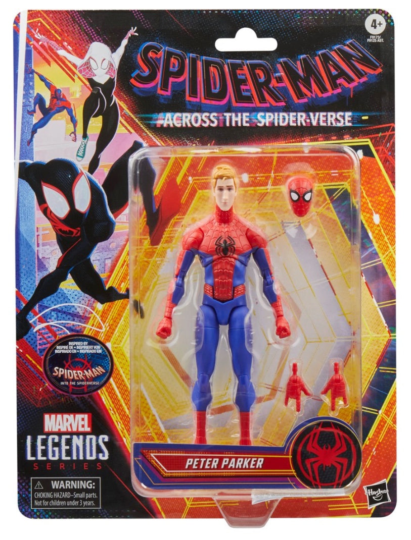 Spider-Man Across The Spider-Verse Marvel Legends 6-Inch Action Figure - Peter Parker