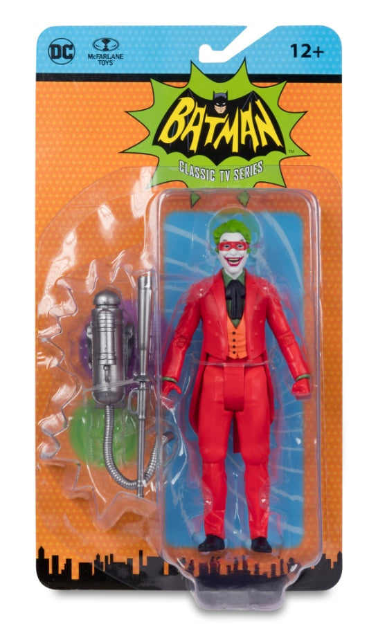 DC McFarlane Toys Retro '66 Batman Action Figure - Joker with Mask