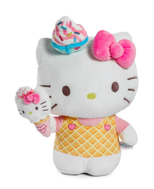 Hello Kitty and Friends Hello Kitty with Ice Cream Plush