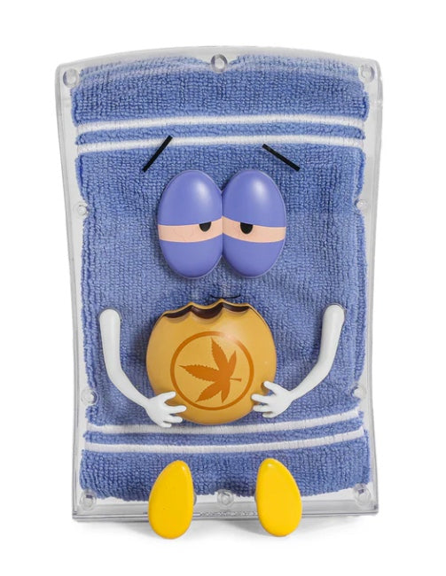 Kidrobot South Park Stoned Towelie with Tegridy Burger 8” Art Figure - Tastes Like Sh*t Edition