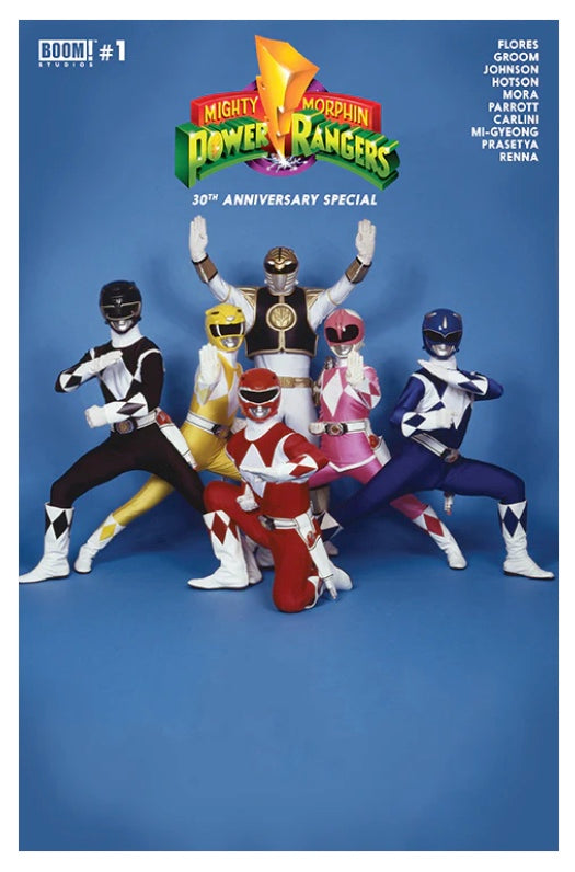 Mighty Morphin Power Rangers 30th Anniversary Special - Cover D Photo Variant