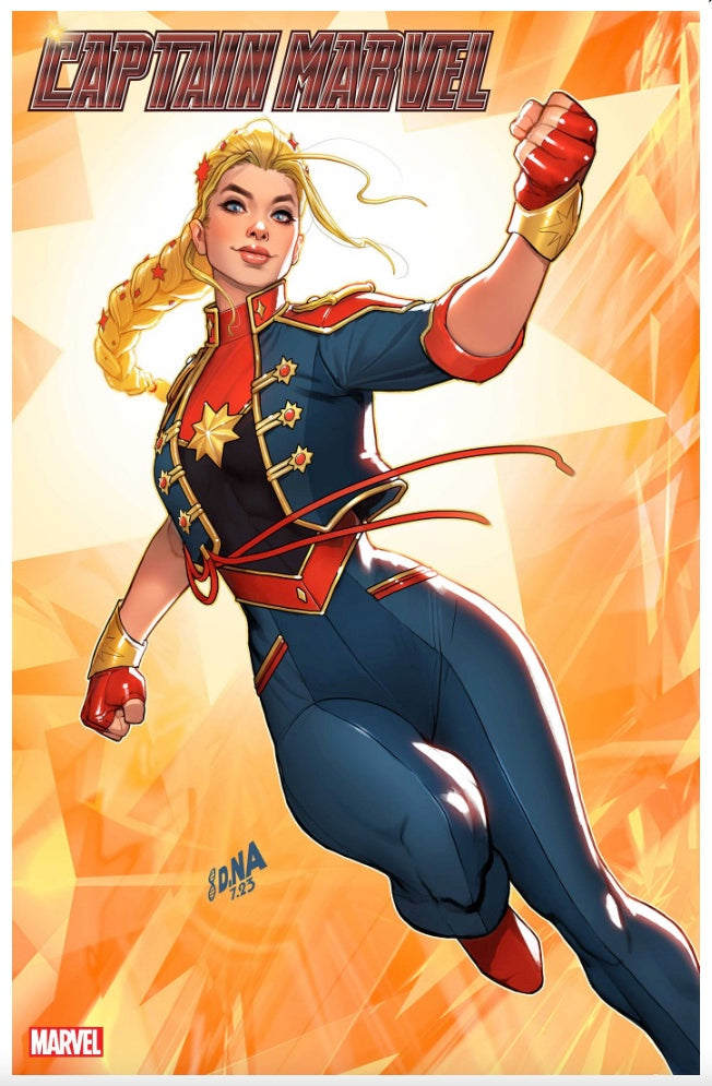 Captain Marvel #1 Comic Book - David Nakayama Foil Variant