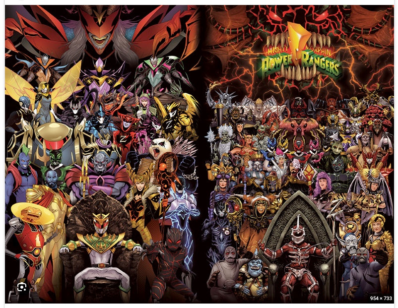 Mighty Morphin Power Rangers 30th Anniversary Special - Cover G Variant