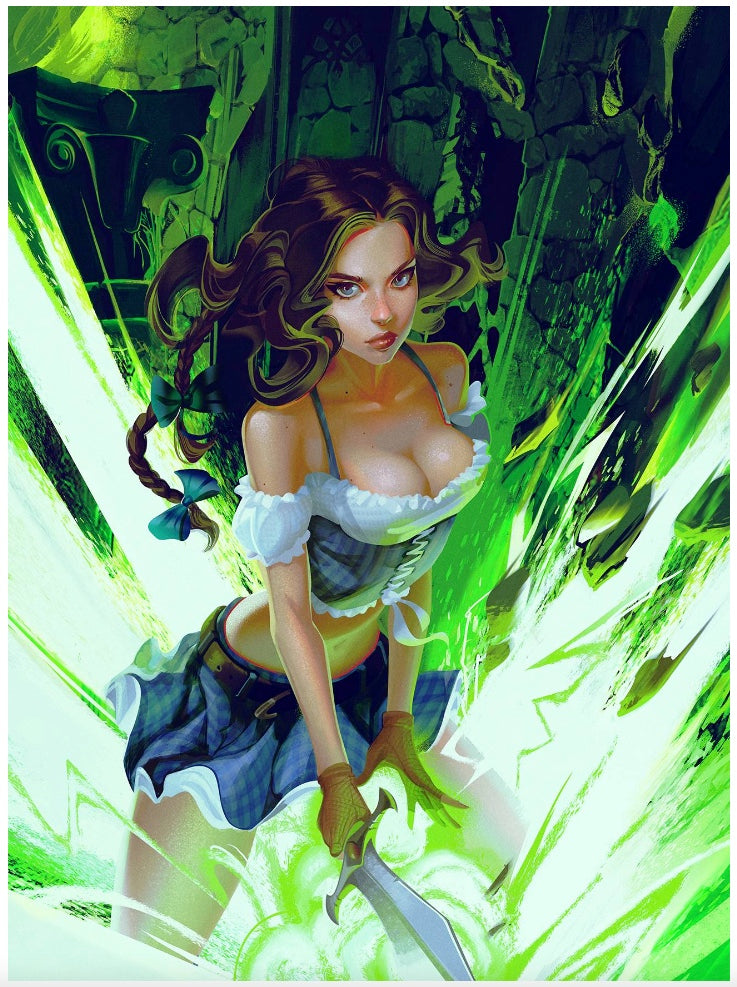 Oz Return of the Wicked Witch #2 Comic Book - Cover C Lomov