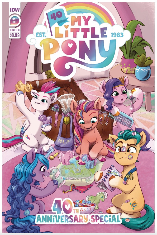 My Little Pony 40th Anniversary Special - Cover B Mebberson