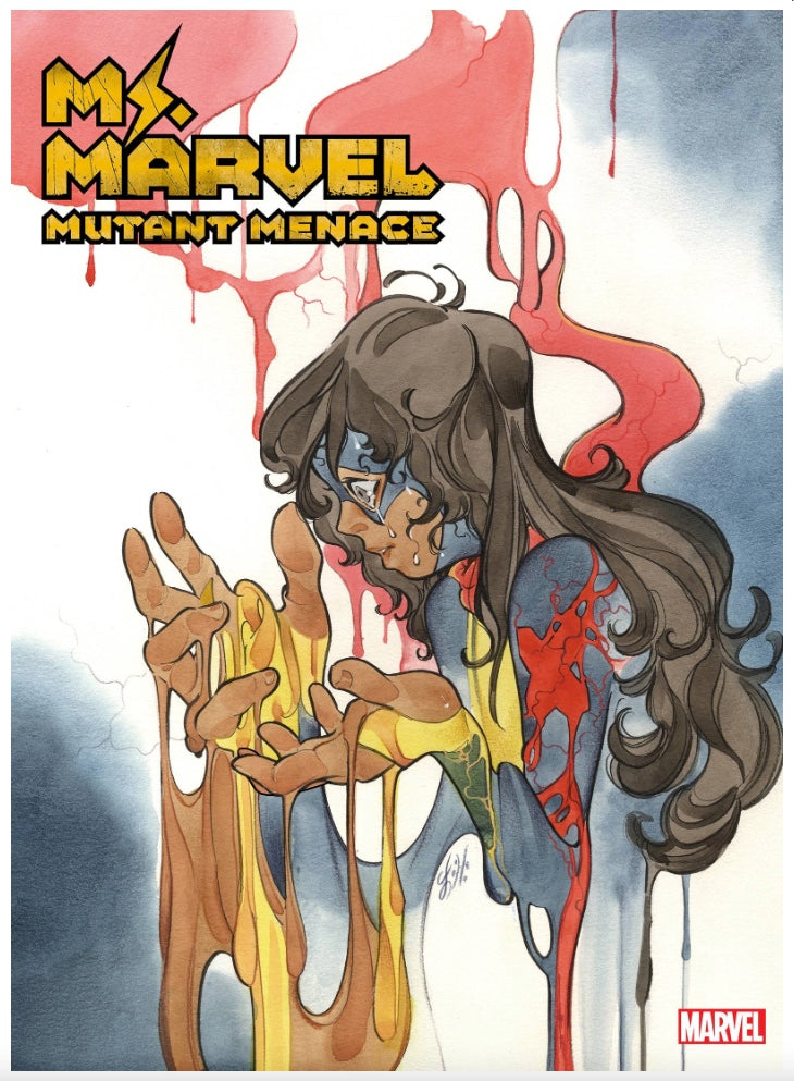 Ms Marvel Mutant Menace #4 Comic Book - Peach Momoko Variant