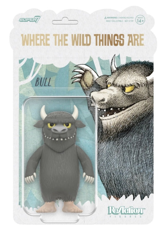 Super7 Where the Wild Things Are ReAction Figure - Bull (Monster)