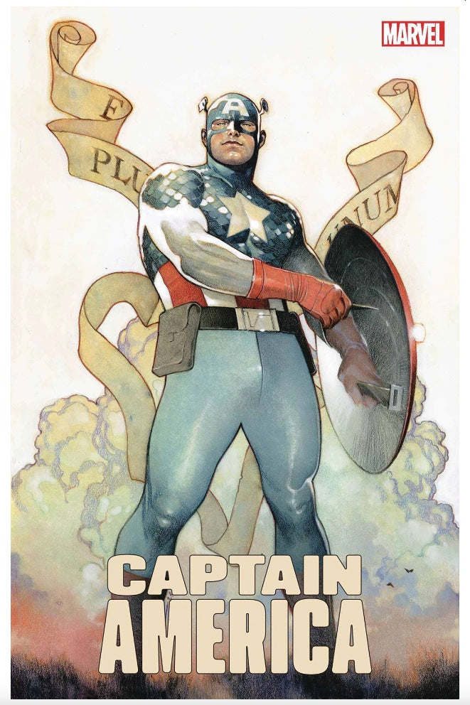 Captain America #1 Comic Book - Olivier Coipel Variant