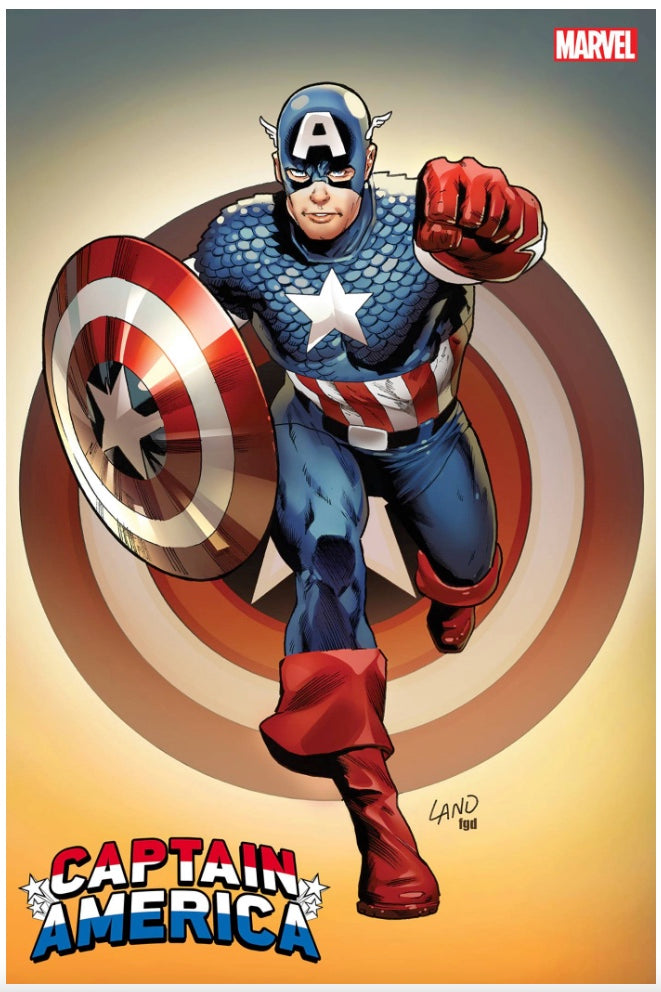 Captain America Finale #1 Comic Book - Greg Land Variant