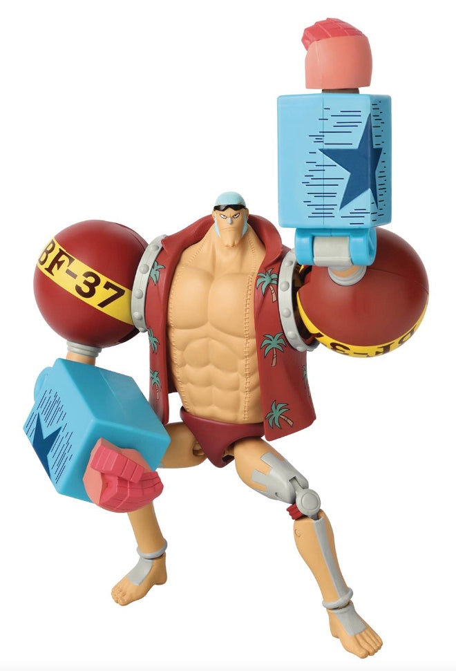 Anime Heroes One Piece 6.5 Inch Action Figure - Franky