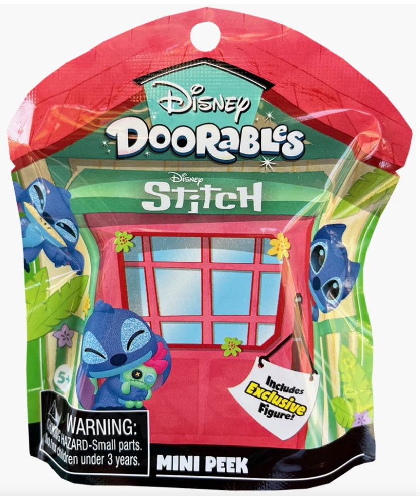 Disney Doorables Flocked Stitch Blind Bag