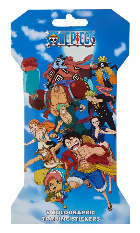 One Piece Holographic Blind Trading Sticker Pack