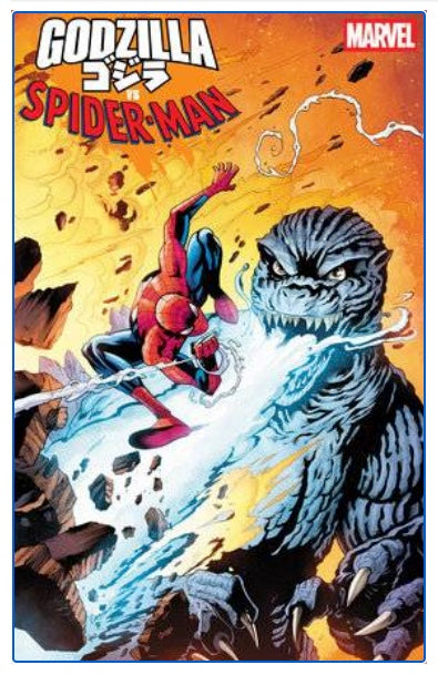 Godzilla vs Spider-Man #1 Comic Book - Chris Campana Variant
