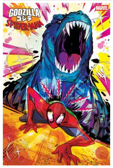 Godzilla vs Spider-Man #1 Comic Book - Nicoletta Baldari Variant