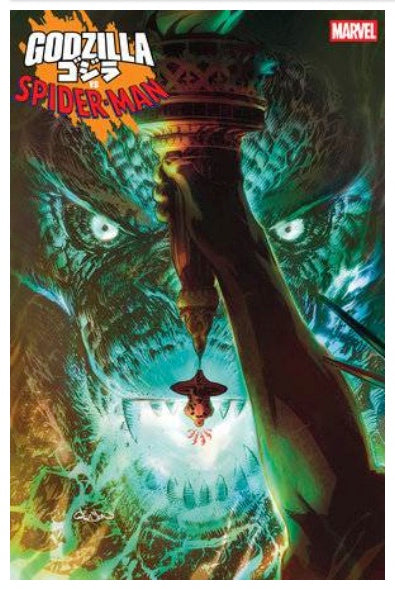 Godzilla vs Spider-Man #1 Comic Book - Patrick Gleason Foil Variant