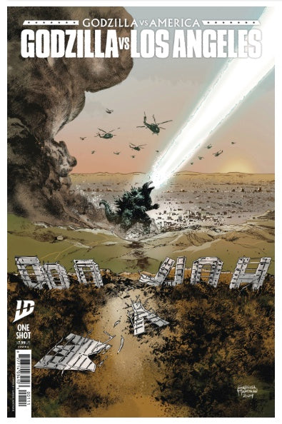Godzilla vs Los Angeles #1 Comic Book - Cover A Hardman