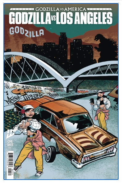 Godzilla vs Los Angeles #1 Comic Book - Cover B Gonzo