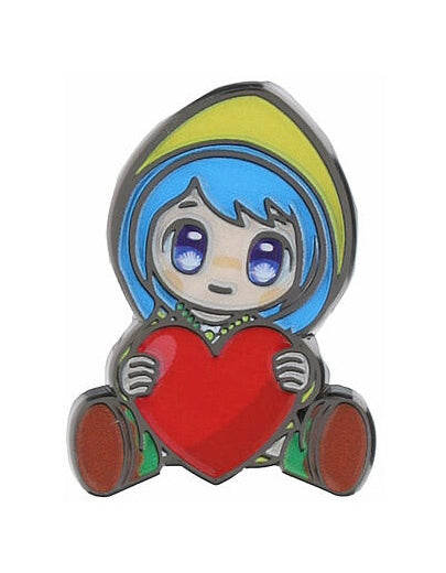 Tokidoki x Vatican Mascot Luce 2025 - Heart Enamel Pin – 3DRetro