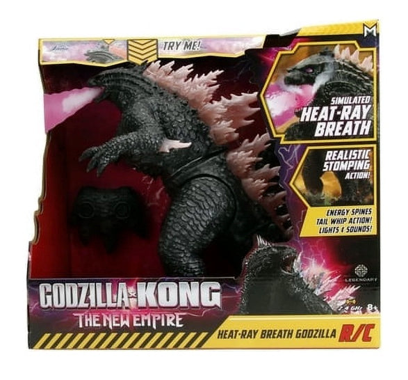 Godzilla x Kong Movie RC Action Figure - Heat-Ray Breath Godzilla