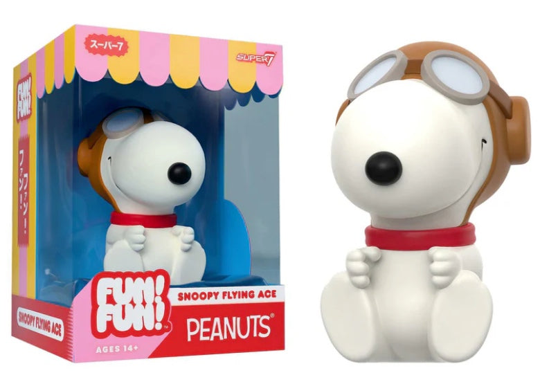 Super7 FUN! FUN! Peanuts Vinyl Figure - Snoopy (Flying Ace)