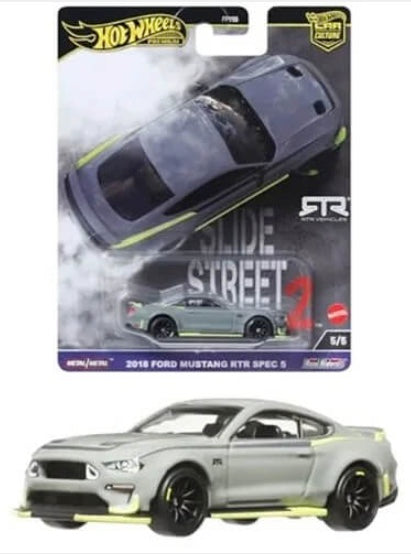 Hot Wheels Slide Street Mix 2 - 2018 Ford Mustang RTR Spec 5